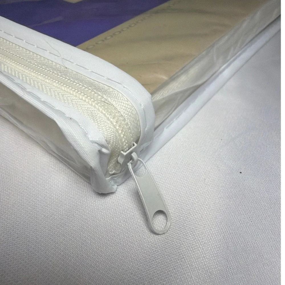 Protect-A-Bed Luxury Pillow Protector Queen Tan Eucalyptus Fiber wtrproofBugLock
